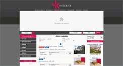 Desktop Screenshot of jkinterier.cz